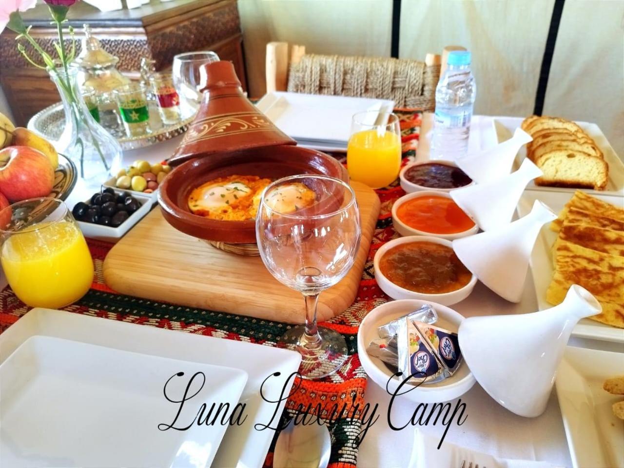 Luna Luxury Camp Hotel Merzouga Exterior foto