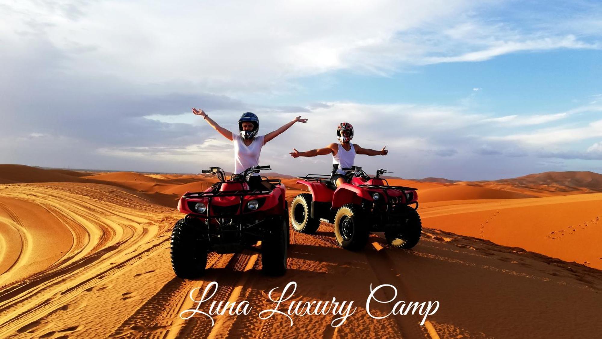 Luna Luxury Camp Hotel Merzouga Exterior foto